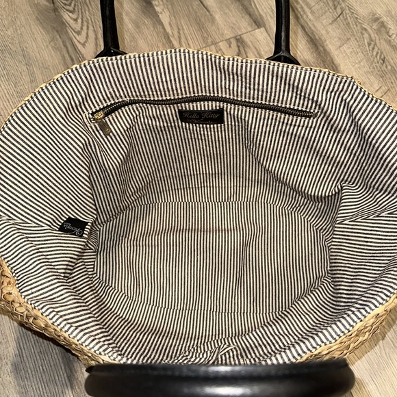 Victoria Couture Hello Kitty Woven Basket Tote Bag - Picture 13 of 16